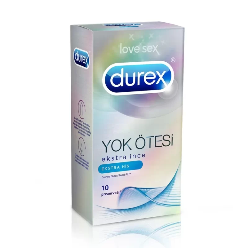 Durex Yok Ötesi Ekstra İnce Ekstra His Prezervatif 10'lu