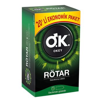 Okey Prezervatif Rötar 20'li