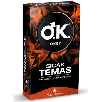 Okey Prezervatif Sıcak Temas 10'lu