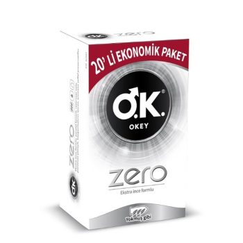 Okey Prezervatif Zero Ekstra İnce 20'li