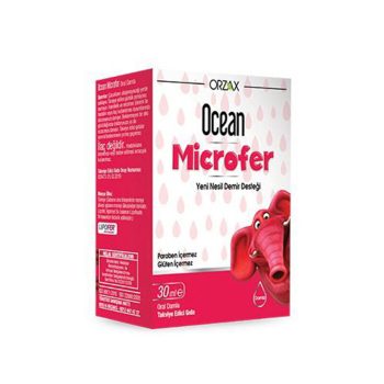 Orzax Ocean Microfer Damla 30 ML Demir Takviyesi