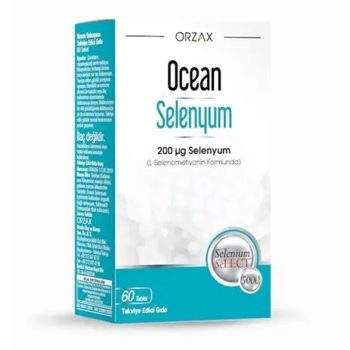 Orzax Ocean Selenyum 200 Mcg 60 Tablet