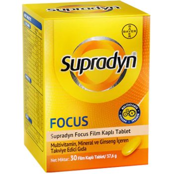 Supradyn Energy Focus 30 Film Kaplı Tablet Multivitamin