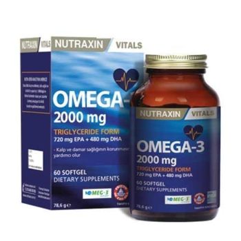 Nutraxin Omega 3 2000 Mg 60 Softgel