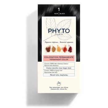 Phyto Phytocolor Bitkisel Saç Boyası 1 Siyah